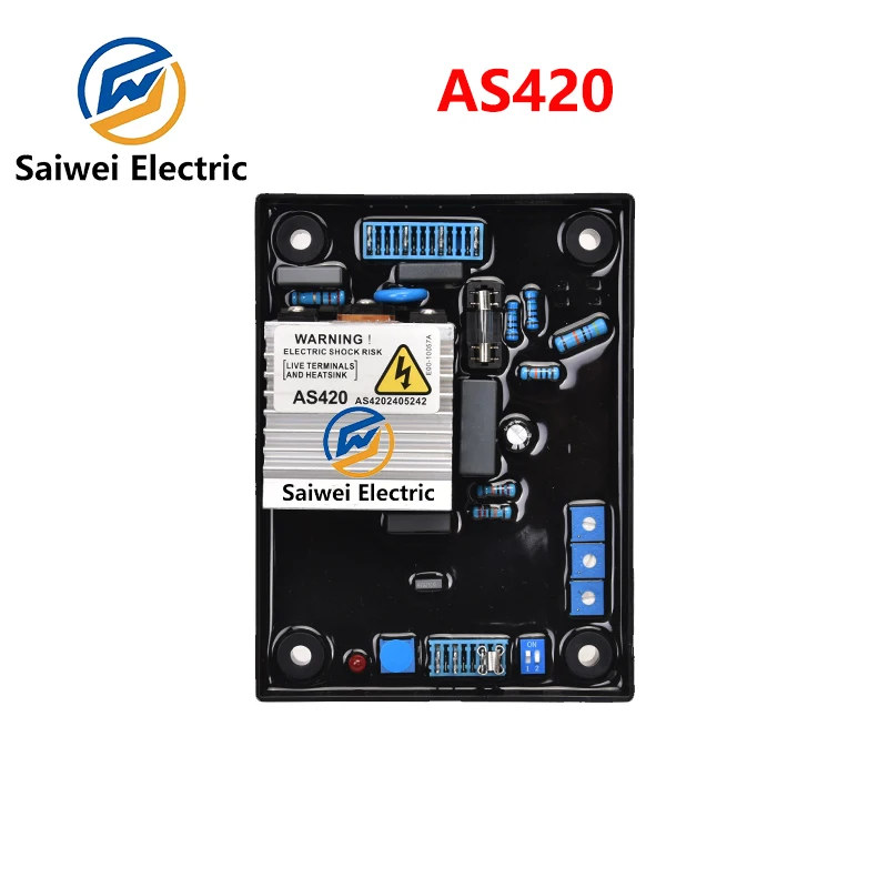 AS420 Voltage Regulator Board Diesel Generator Automatic Voltage Regulator AS420AVR Excitation Voltage Regulator Board