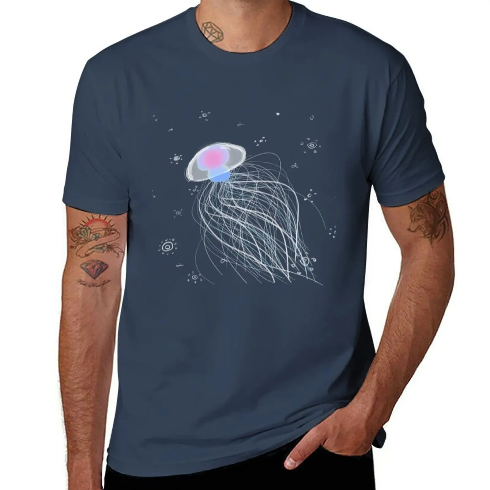 New Fishy Jelly T-Shirt oversized t shirts heavyweight t shirts fruit of the loom mens t shirts