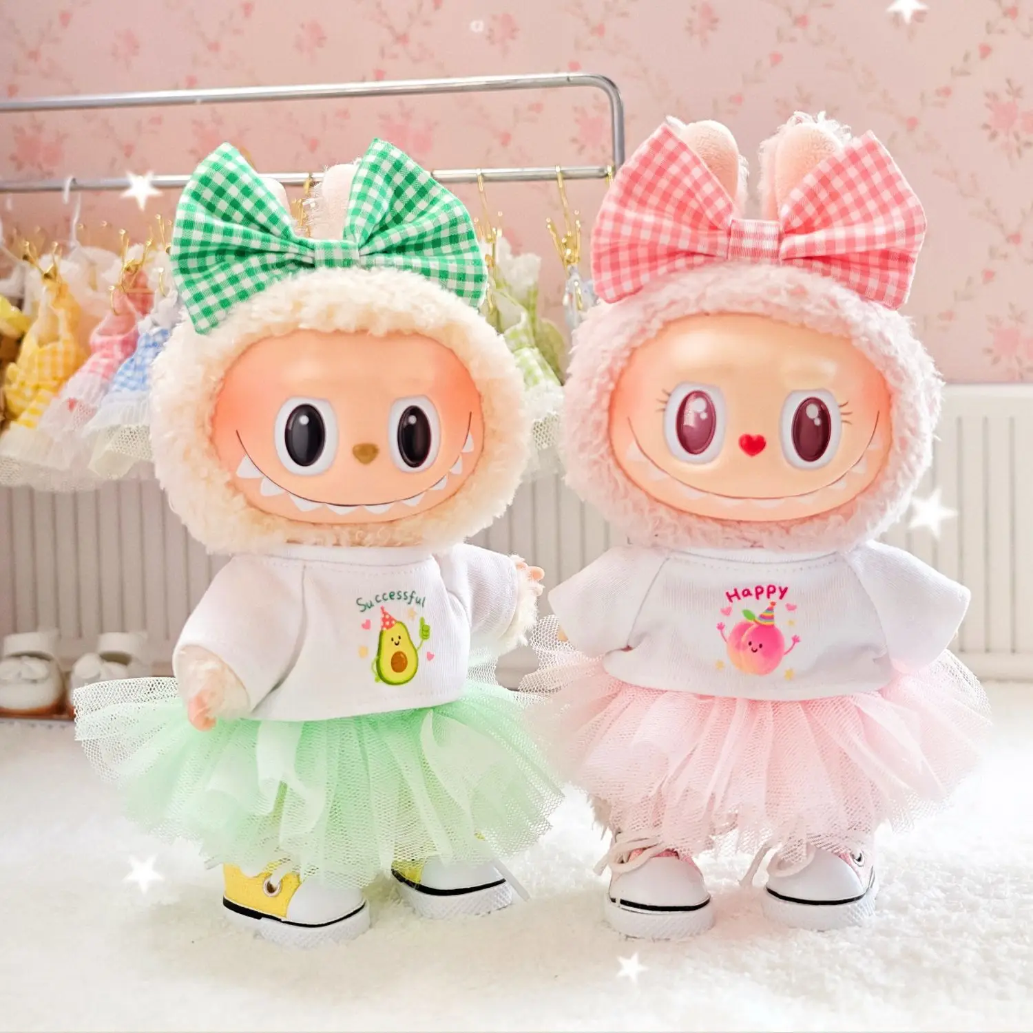 

V1V2V3 de 15/17cm Labubu Fresh Set Skirt