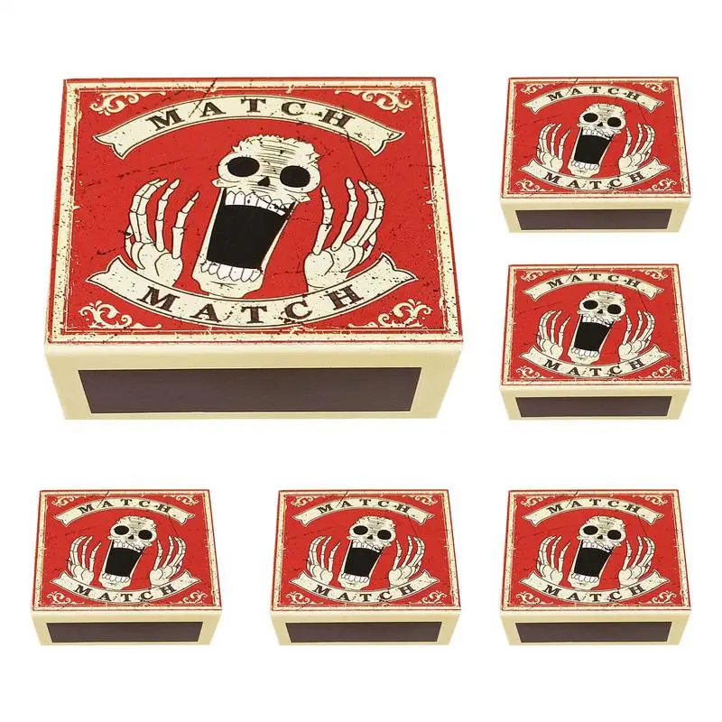 Funny Spider Scared Box Funny Surprise Horror Box Toy Small and Portable Spider Trick Box for Halloween Friends Parties April