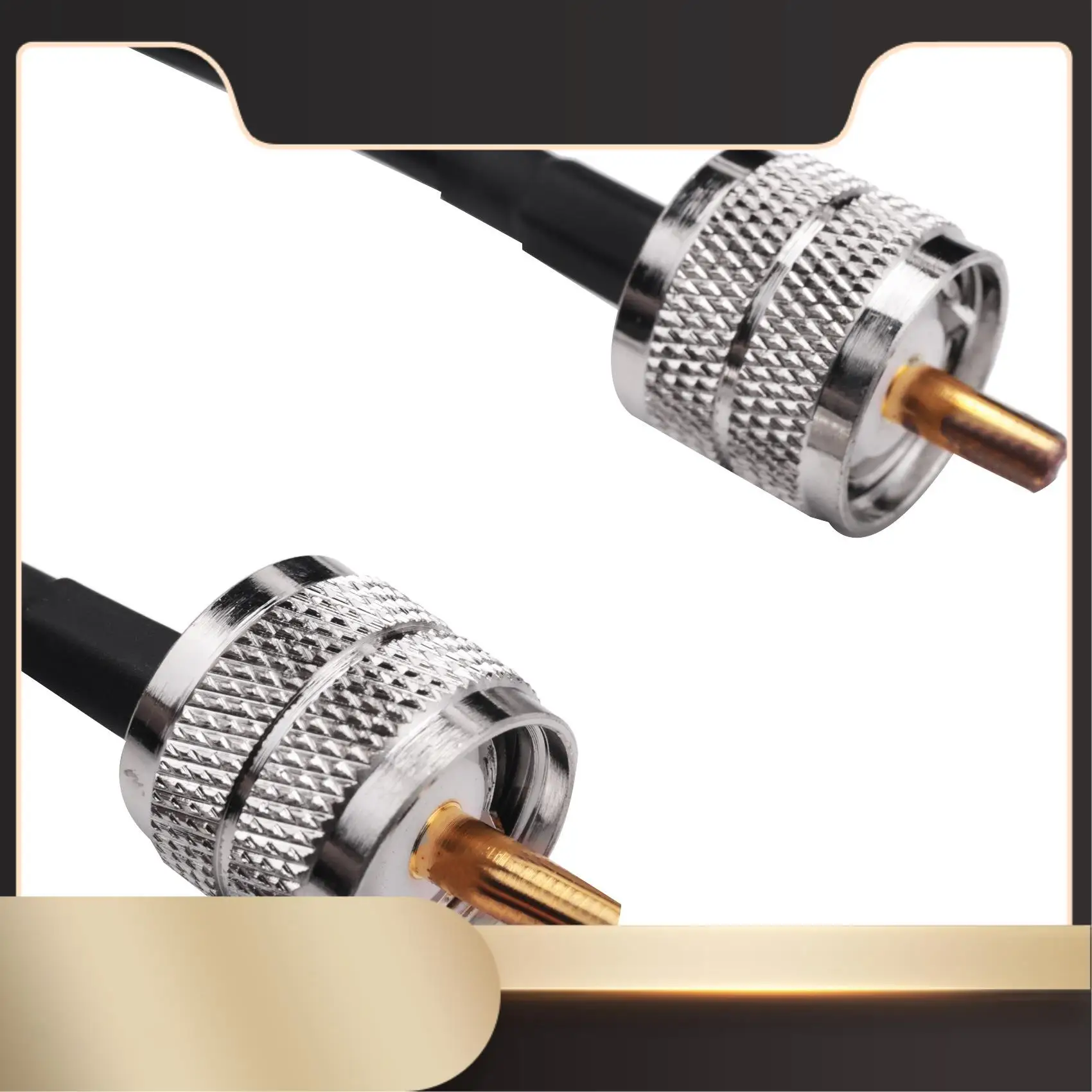 

Коаксиальный кабель УВЧ 15 м Коаксиальный кабель RG58 Кабель PL259 50 Ом CB Радио Антенный кабель УВЧ-папа к УВЧ-папа с низкими потерями UHF-N33R