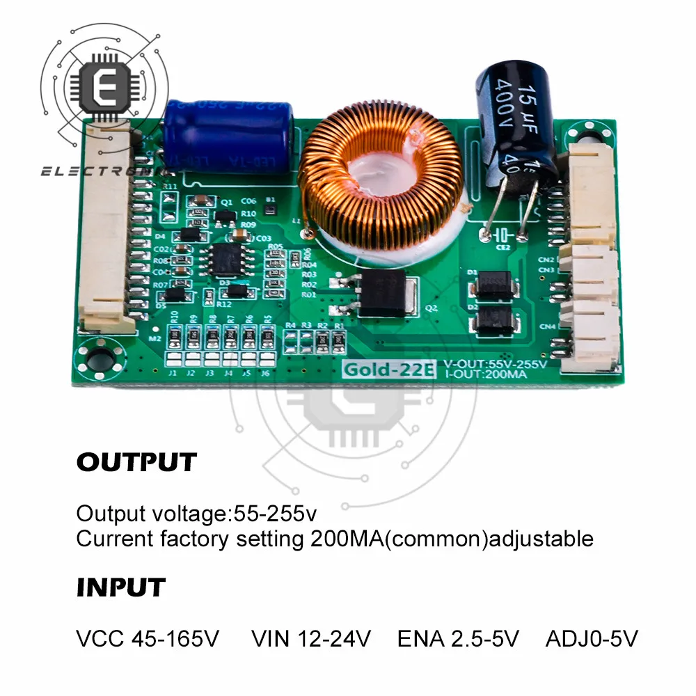 Universal 26 Sampai 60 Inci LED LCD TV Lampu Latar Papan Driver TV Piring Booster Papan Arus Konstan Papan Tegangan Tinggi 55-255V