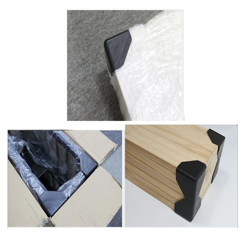 Shipping Box Corner Protectors Plastic Packaging Edge Protectors For Carton, Boxes, Furniture And Others 200 Pcs