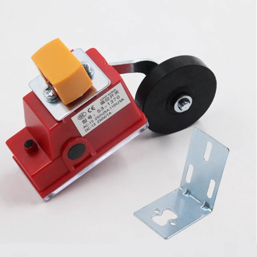 S3-B1370/S3 B1371 Elevator Limit Switch Bottom Pit Speed Reduction Rubber Wheel HD/1370 with Bracket