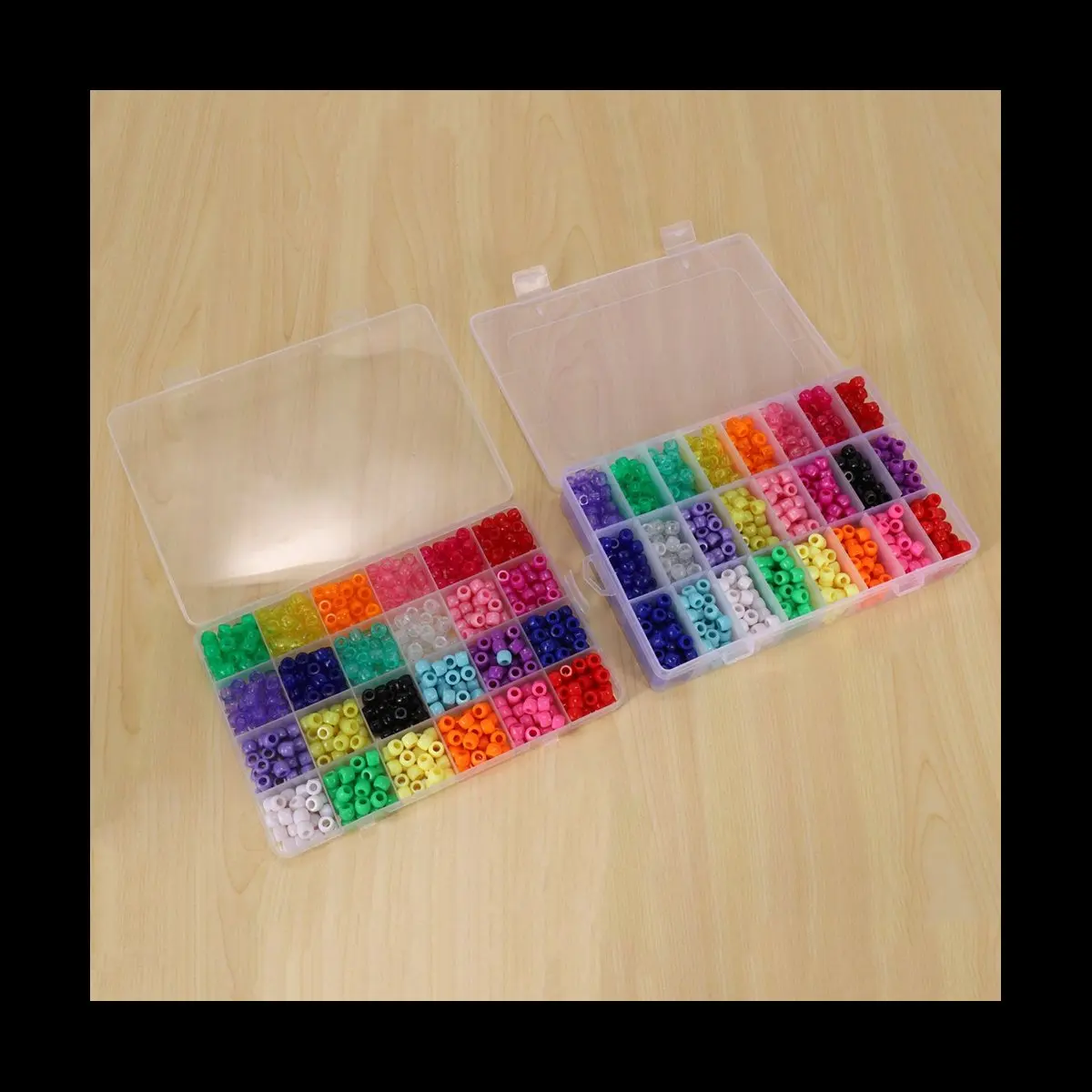 【acchetez-en-et-maintenant】-perles-de-poney-3800-pieces-de-perles-de-poney-de-9-mm-serties-de-24-couleurs-avec-ficelle-elastique-pour-la-fabrication-de-bijoux-de-bracelets
