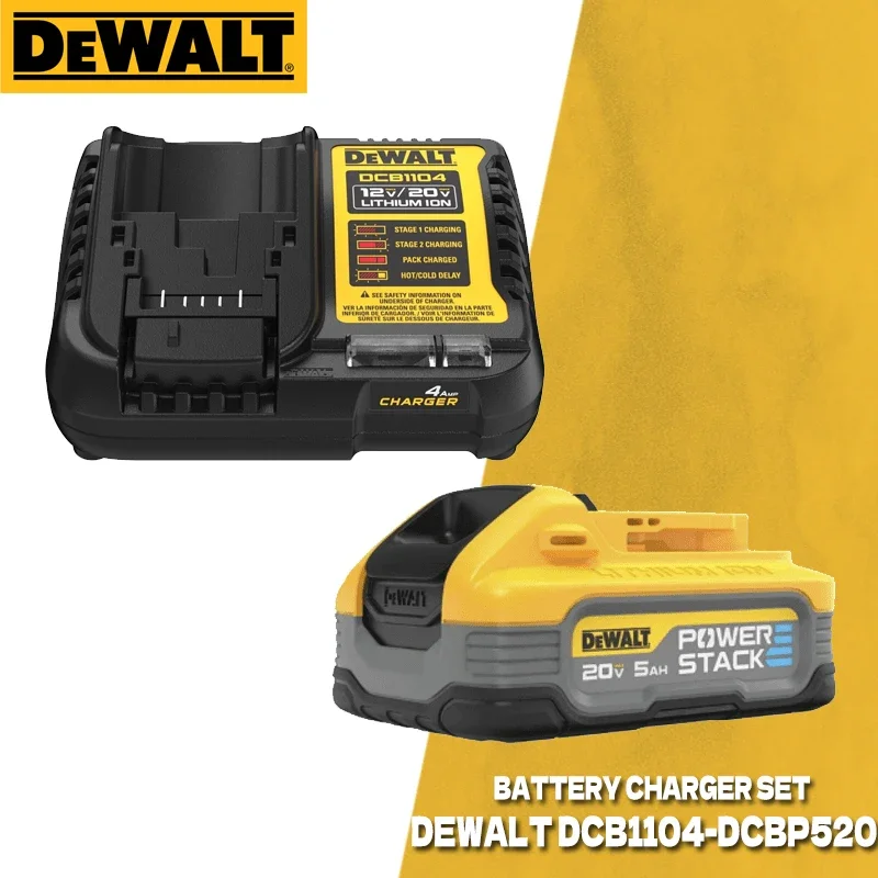 DEWALT DCBP520 DCBP034 DCB208 DCB184 DCB182 DCB203 DCB184 20V Lithium Li-ion Battery DCB118 DCB1104 220V Charger Kits