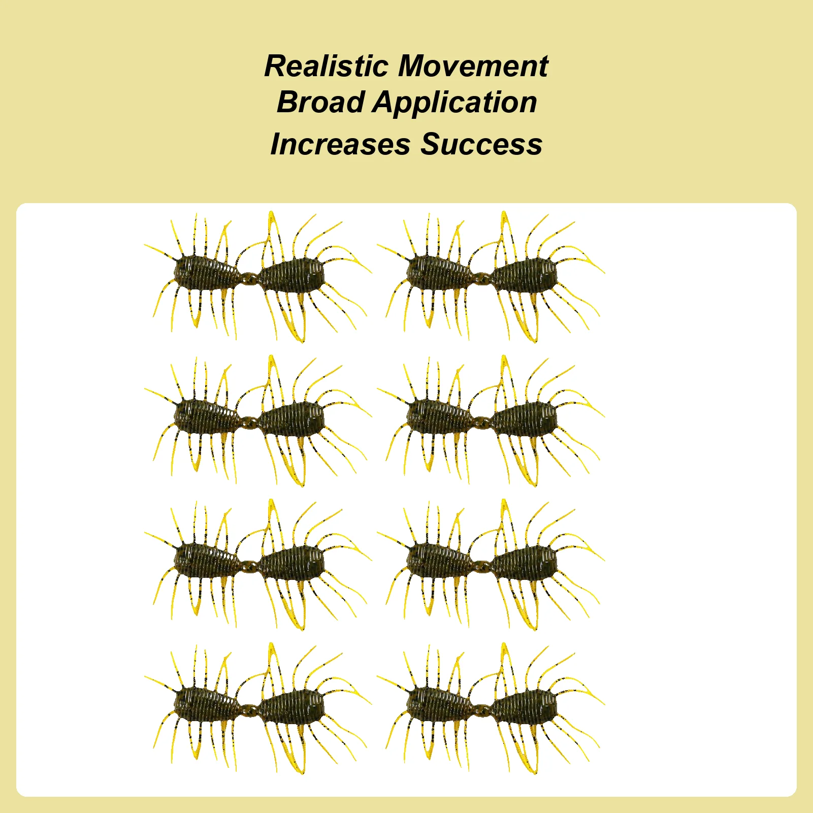 

Рыболовные приманки для окуня, мягкие приманки для окуня, пресноводные, 8 шт., силиконовые приманки для плавания для озера, судака, реки, соленой воды, банка, форель, каяк