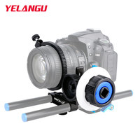 YELANGU Portable Mini Follow Focus Quick Focus Wireless Lens Control For DSLR Camera Gimbal BMPCC 4K Accessories