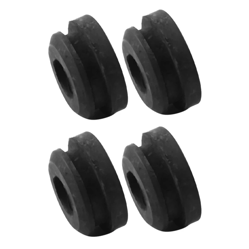 4PCS Radiator Assembly Upper Insulator Mounts Bushing Rubber Black Fit For Honda Accord Civic 74173-SJ4-000