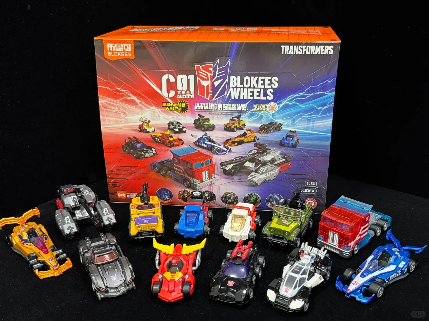 오리지널 블로키즈 자동차 트랜스포머 피규어 C01 옵티머스 프라임 메가트론 로디머스 프라임 시리즈 블라인드 박스 미니 자동차 모델 장난감 선물