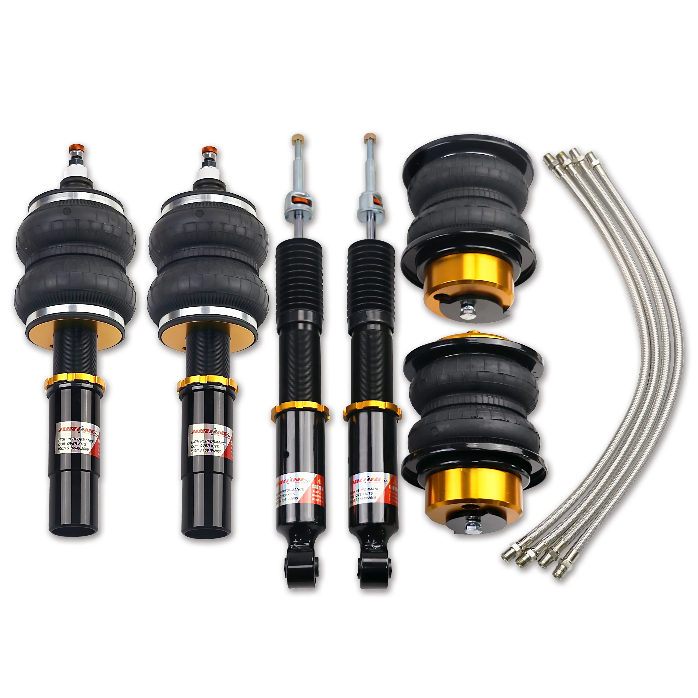 

Hot Sale High Quality 30 Steps Adjustable Coilover Shock Absorber Air Suspension System Kit For Audi A4/A5 B8