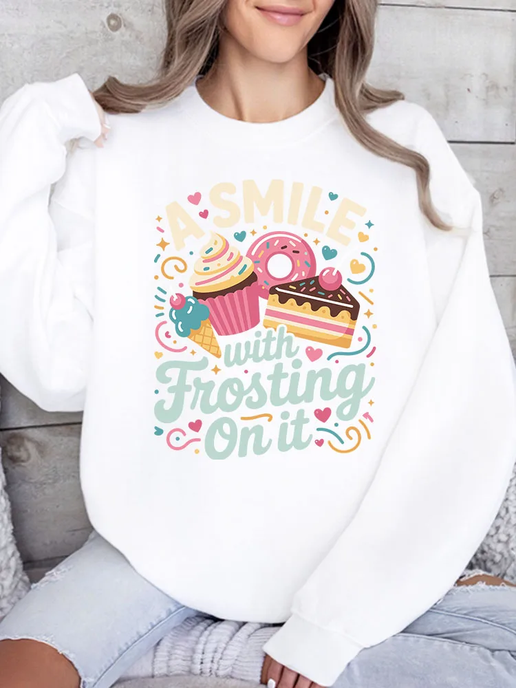 

Женская толстовка с принтом «Улыбка с глазами, словно глаза солнца», повседневный пуловер с длинным рукавом, свободный крой, уличный стиль для осени и зимы