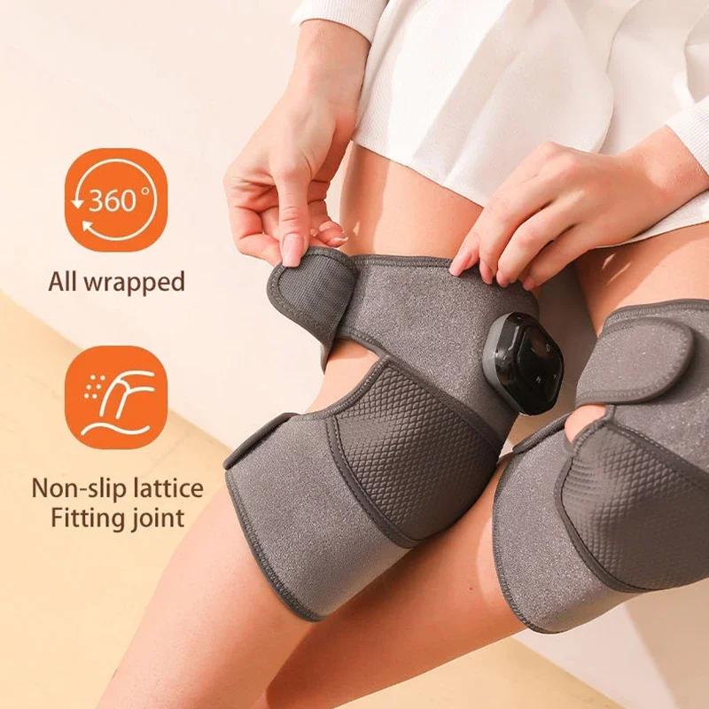 Electric Heating Knee And Knee Massager To Keep The Old Cold Legs Warm Knee Joint Hot Compress Moxibustion Vibration Massage