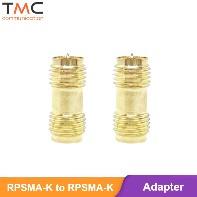 SMA Female Connector Straight RPSMA Female to RP-SMA Female RF Coax Coaxial Adapter for Antenna WiFi Router