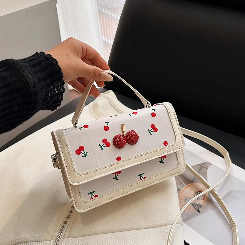 

Модная женская сумка с улучшенной текстурой, новая модная и нишевая сумка через плечо, стильные и универсальные маленькие квадратные сумки