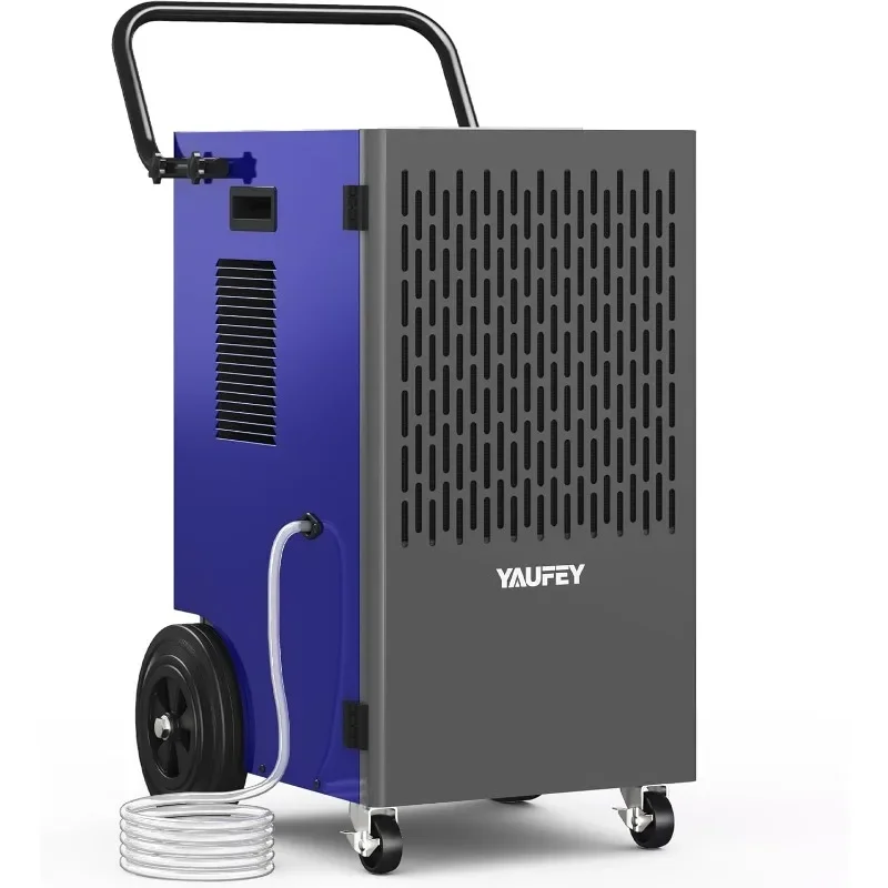 Yaufey 155 Pints Commercial Dehumidifier with Pump, for Basement up to 8000 Sq. Ft, Large Capacity Industrial Dehumidifier