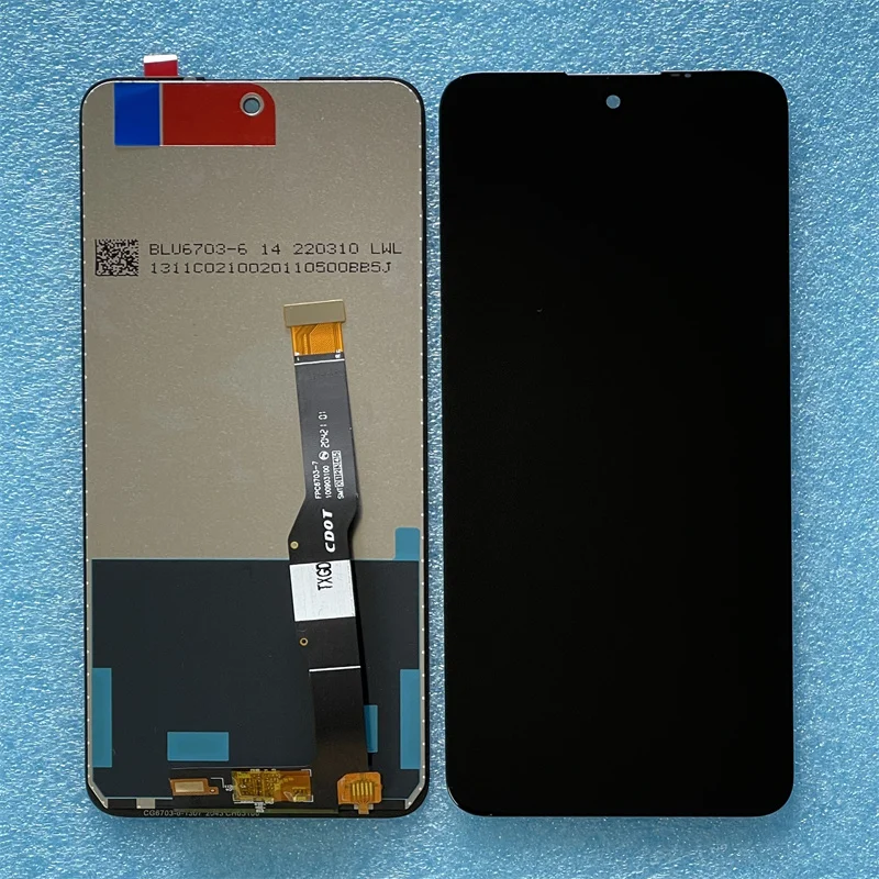 Original For TCL 20S T773 20L 20 Lite T774H LCD Frame Screen Touch Panel Digitizer For TCL 20L+ T775H 20Lite Plus 30V 5G Display