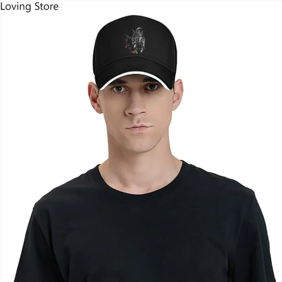 قبعة بيسبول للرجال مغسولة من تاكاشي أوكازاكي قبعات سائق الشاحنة الأساسية Snapback قبعة أبي شبح تسوشيما جين ساكاي