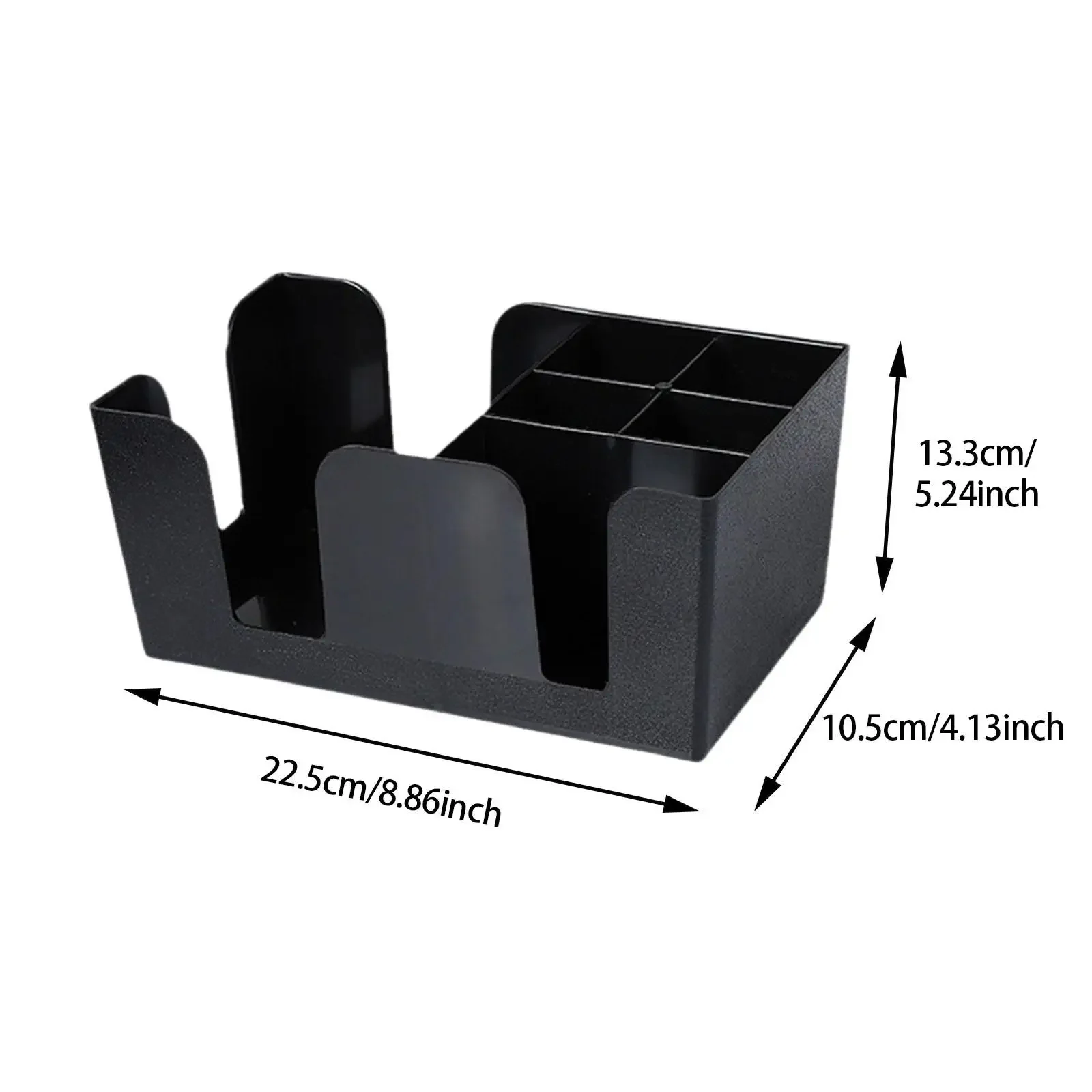 DEOUNY Bar Caddy Organizer Portable Bartender Accessories Napkin and Straw Holder Dispenser for Office Restaurant Party Home 2