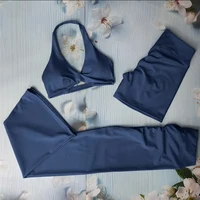 Butt Lifting Sports Set Shorts Gym Exercise Clothes Women's Yoga Suit For Fitness Short and Underwear Training Workout Tracksuit 4