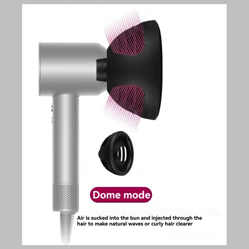 Diffuser Attachment For Dyson Hair Dryer HD16 Wave+Curl Dual Purpose Diffuser  2 In 1 Diffuser Nozzle Styling Tool