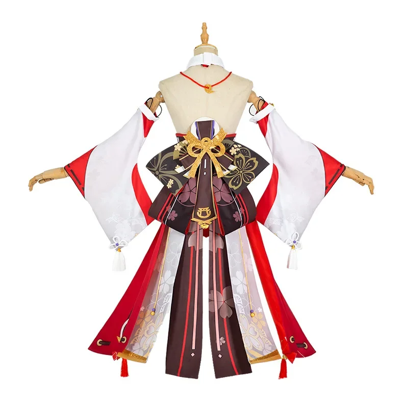 Genshin Impact Yae Miko Guuji Yae Cosplay Costume Genshin Deguisement Wig Uniform Dress Outfits Halloween Costumes For Women