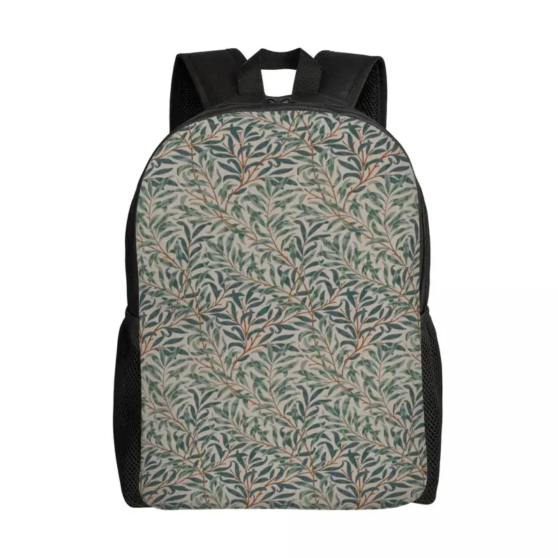 William Morris Vintage Willow Bough Backpacks Men Women Basic Bookbag for College School Floral Textile Pattern Bags