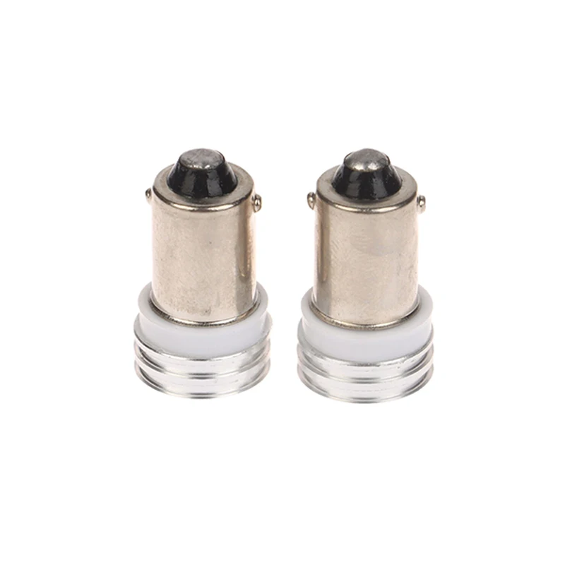 2 pièces BA9S LED 1W voiture lumière COB Auto cabine lampes intérieur côté lumières Instrument lampe DC 12V Led largeur indicateur lumineux