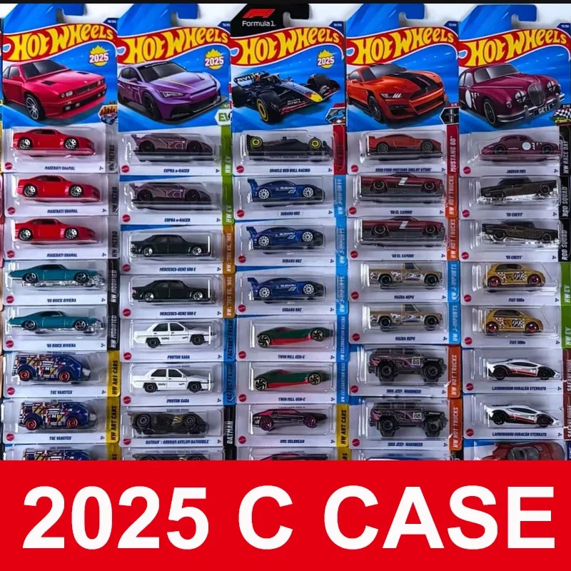 2025C Hot Wheels Car Let's Race Diecast 1/64 Toys Boys Formula F1 Oracle Red Bull Racing Maserati Shamal Model Gift