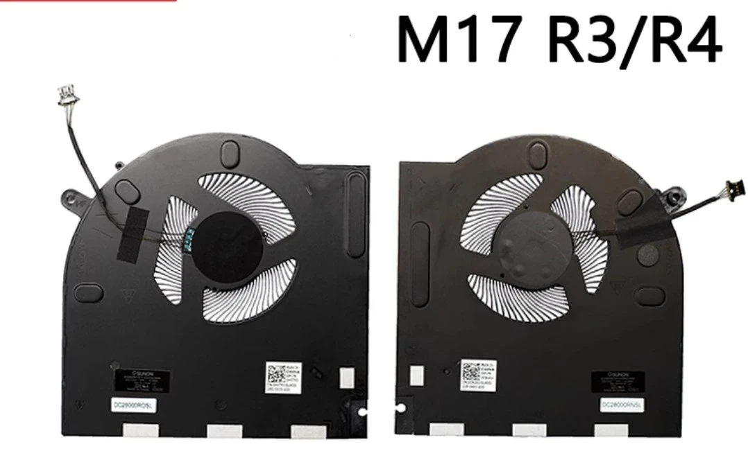 Free shipping, brand new and original, suitable for  Alien M17 R3 R4 P45E 0H5TYJ 0CNV63 RTX30 laptop fan