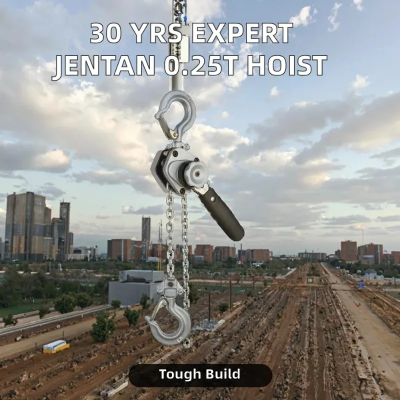 Aluminum Alloy Wrench Hoist Small 0.25 Ton Backchain 0.5 Ton Mini Hand Portable Micro Chain Wire Tightener