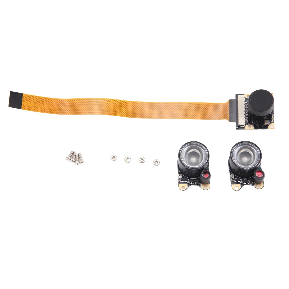 Fashion For Raspberry Pi 5/Zero/2W/W Camera Day and Night Vision Adjustable Focus Module, OV5647 5MP 1080P 130° Viewing Angle