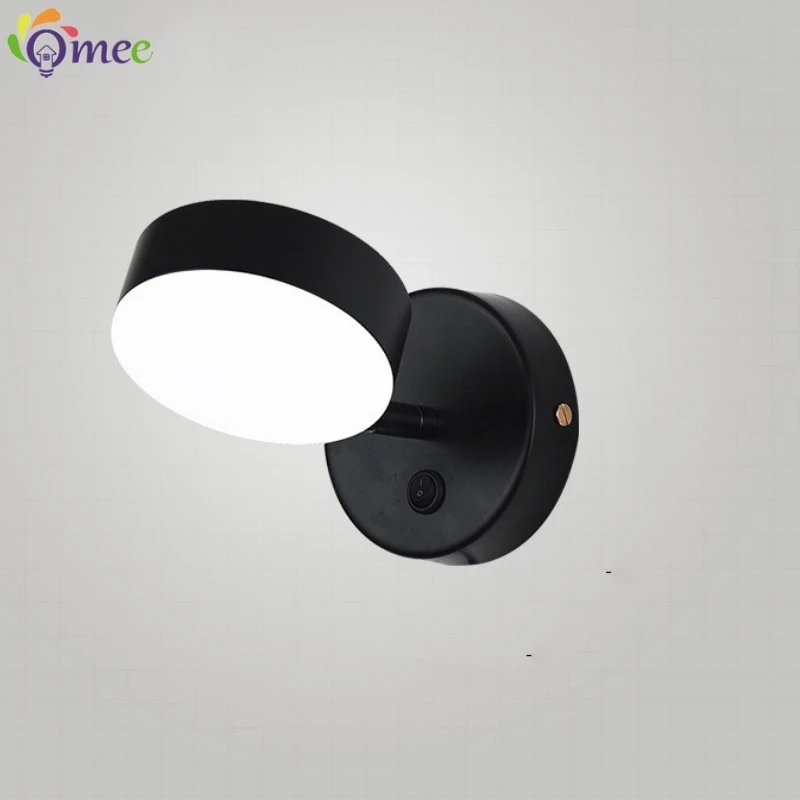 Imagem -04 - Moderna Lâmpada de Parede Nordic Ferro Simples Elegante Parede Led Luz Dc12v Luzes Interior Iluminação Cabeceira Decoração para Ac110v Casa Lâmpadas