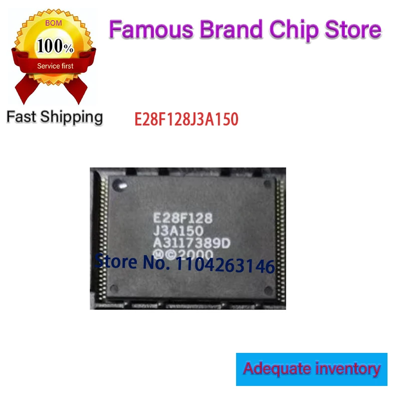 E28F128J3A150 New and original E28F128 E28F128J3A TSOP56 2PCS