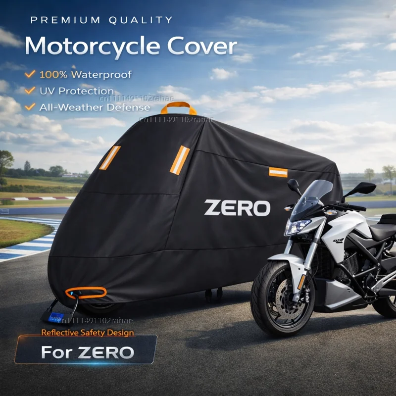 

Чехол для мотоцикла ZERO SR FXE DSR DS, водонепроницаемый, сверхпрочный, из полиэстера, с защитой от УФ-излучения, для улицы, от дождя, пыли и солнца