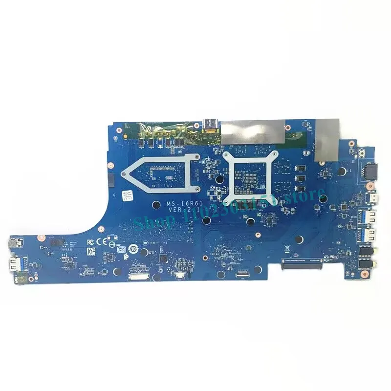 MS-16R61 VER:2.1 W/SRKT1 I5-11400H CPU Mainboard For MSI Laptop