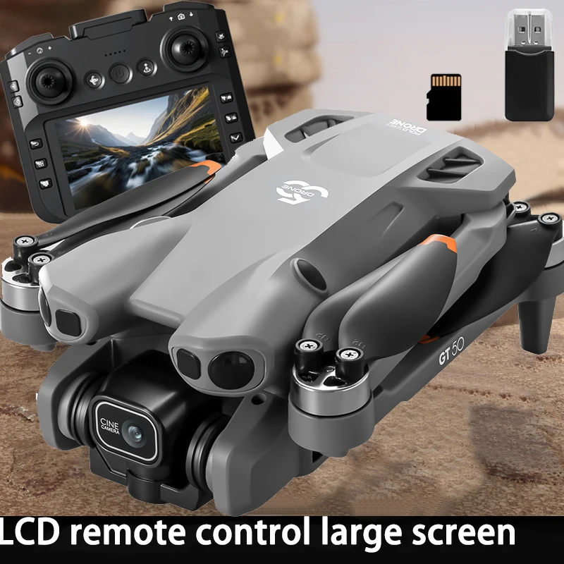 

Новый дрон с двойной камерой 8K, 4,3-дюймовый экран, бесщеточный дрон, Wi-Fi, профессиональная аэрофотосъемка, мини-дроны, радиоуправляемый квадрокоптер