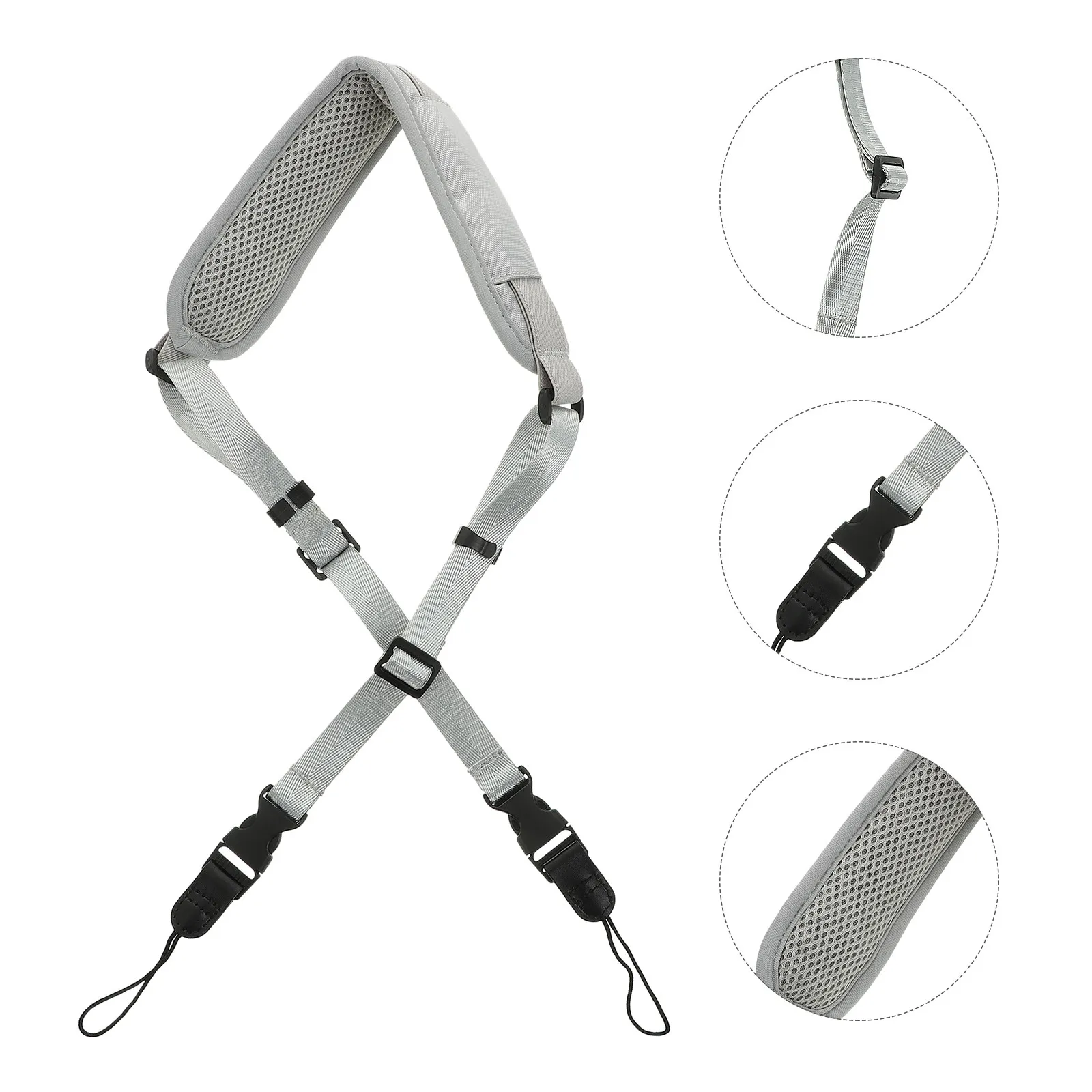 Adjustable Camera Shoulder Sling Strap High-Grade Material Universal Camera Neck Strap for Comfortable Carrying