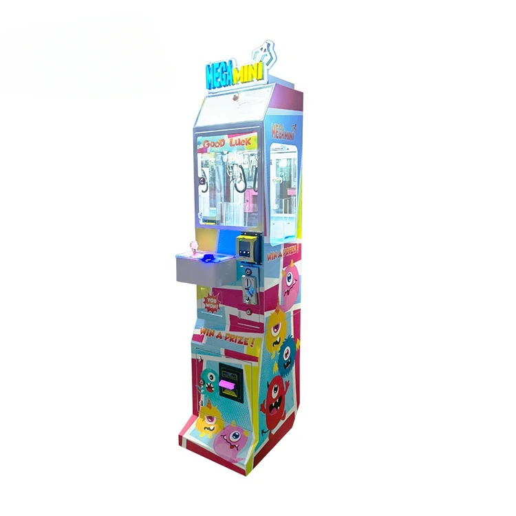 Lifun Small Claw Crane Machine Arcade Toys Plush Coin Operated Games Mega Mini Claw Machine