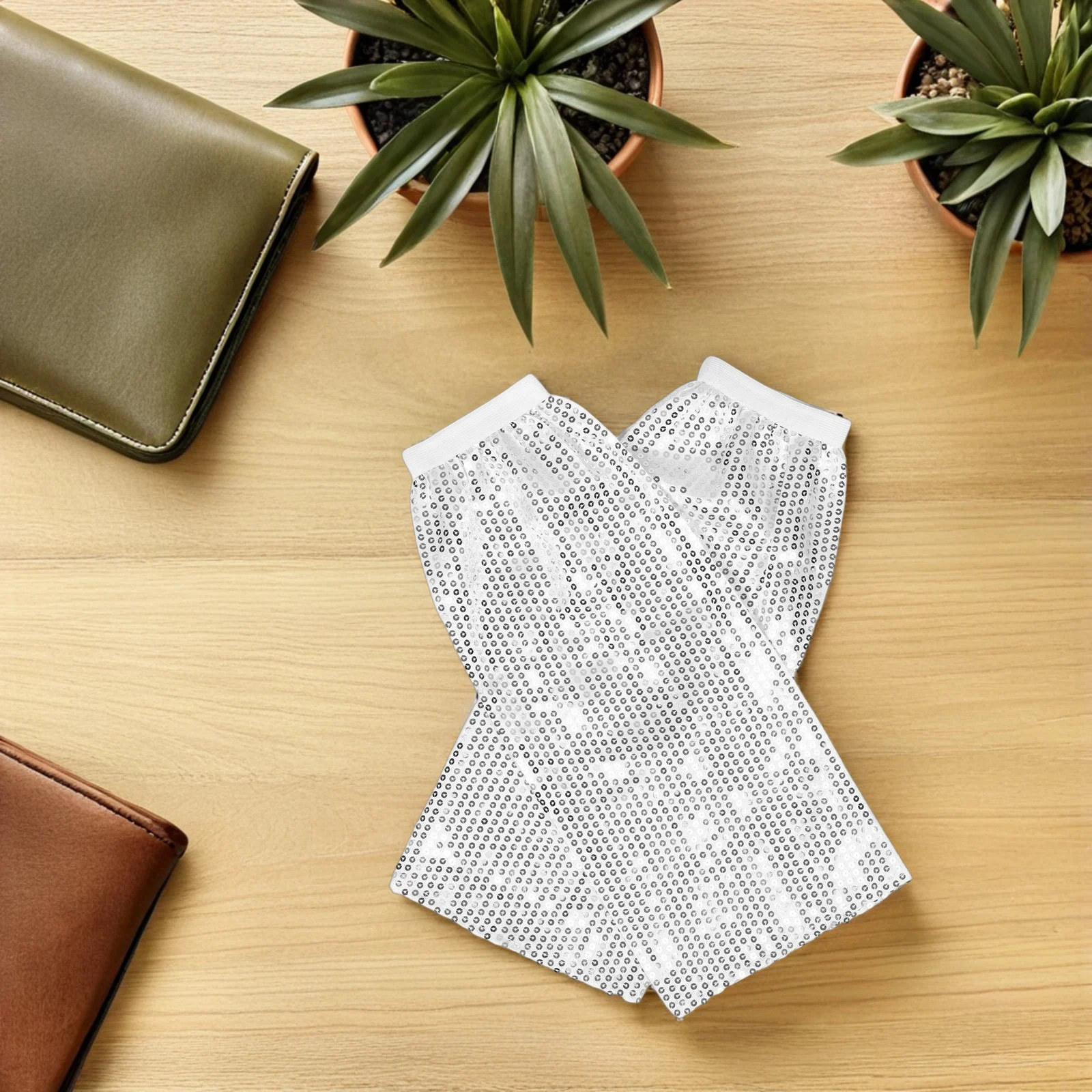 1 زوج طويل مطاطا الترتر تدفئة الساق تمتد البريق التمهيد يغطي ل الرقص زي حفلة اكسسوارات متلألئ أكمام الساق