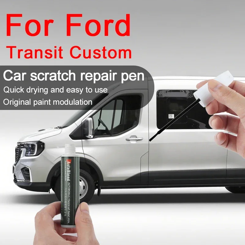 

For Ford Transit Custom Scratch Removal and Paint Repair Pen Factory Process Color Matching Car Paint Repair Tool Ingot Silver