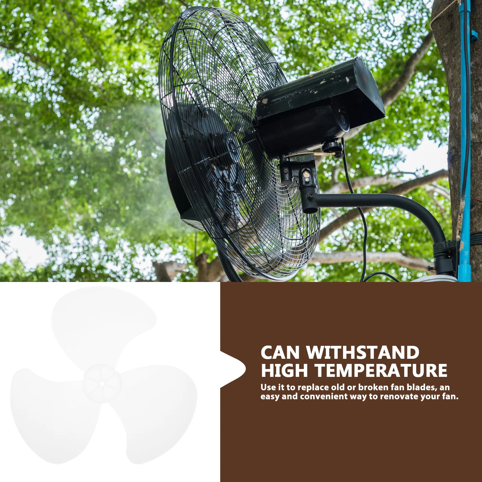

Fan Blades Replacement Electric High Temperature Resistant Universal For Standing Pedestal Floor