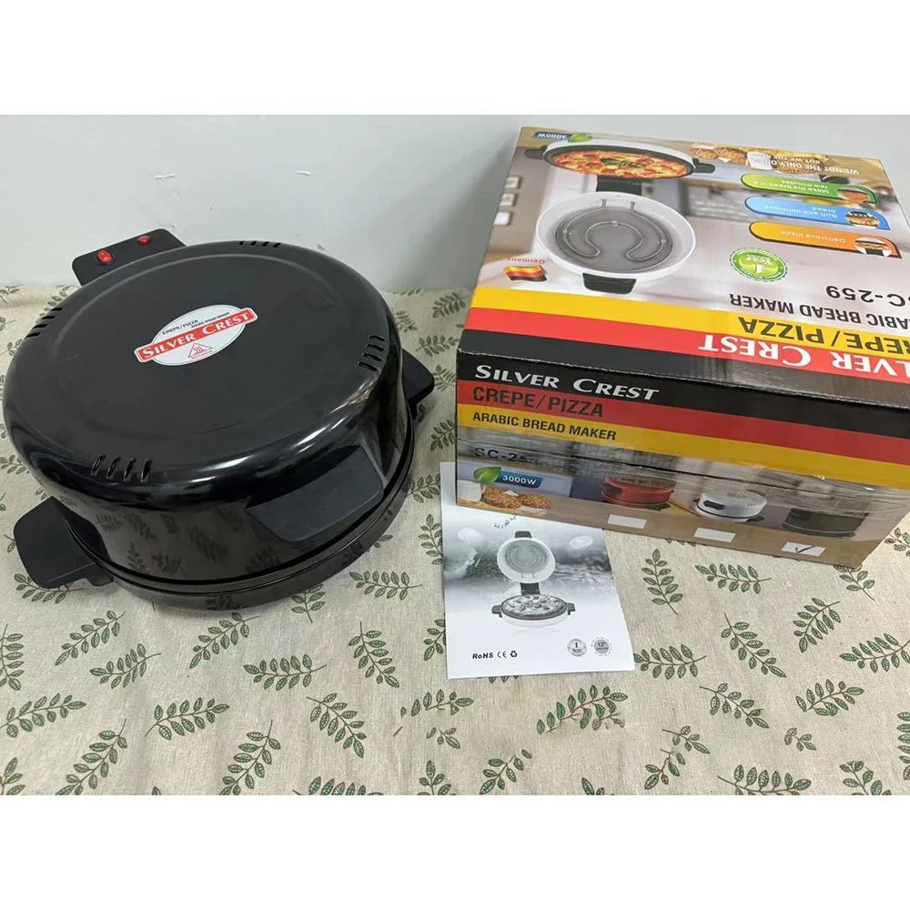 Household Pizza Machine,Portable Electric Toaster, Stainless Steel Oven,Non Stick Coating,Can Bake Steak Bread,Pizza Egg Tarts