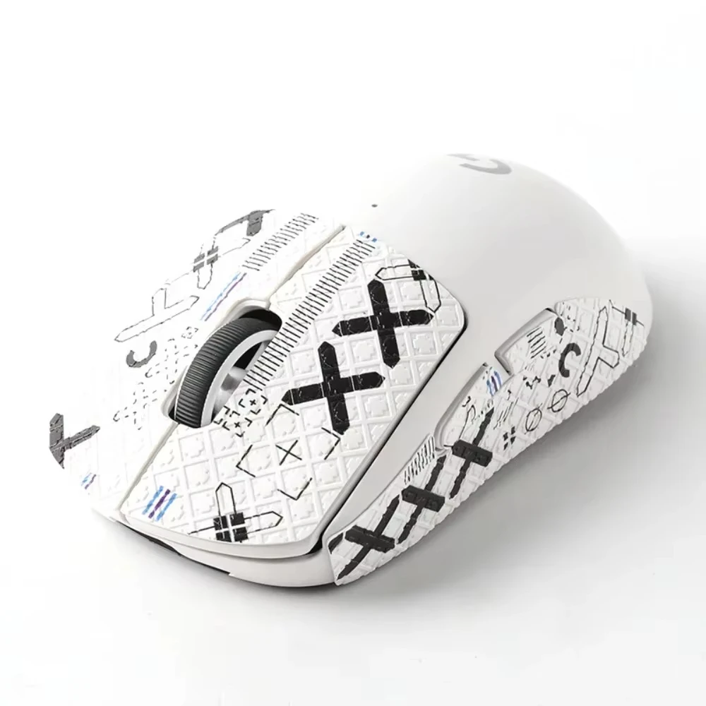 Mouse Grip Tape Skate Sticker Non Slip Suck Sweat Mouse Anti-Slip Sticker For Logitech G Pro X Superlight Wireless Mouse image 3