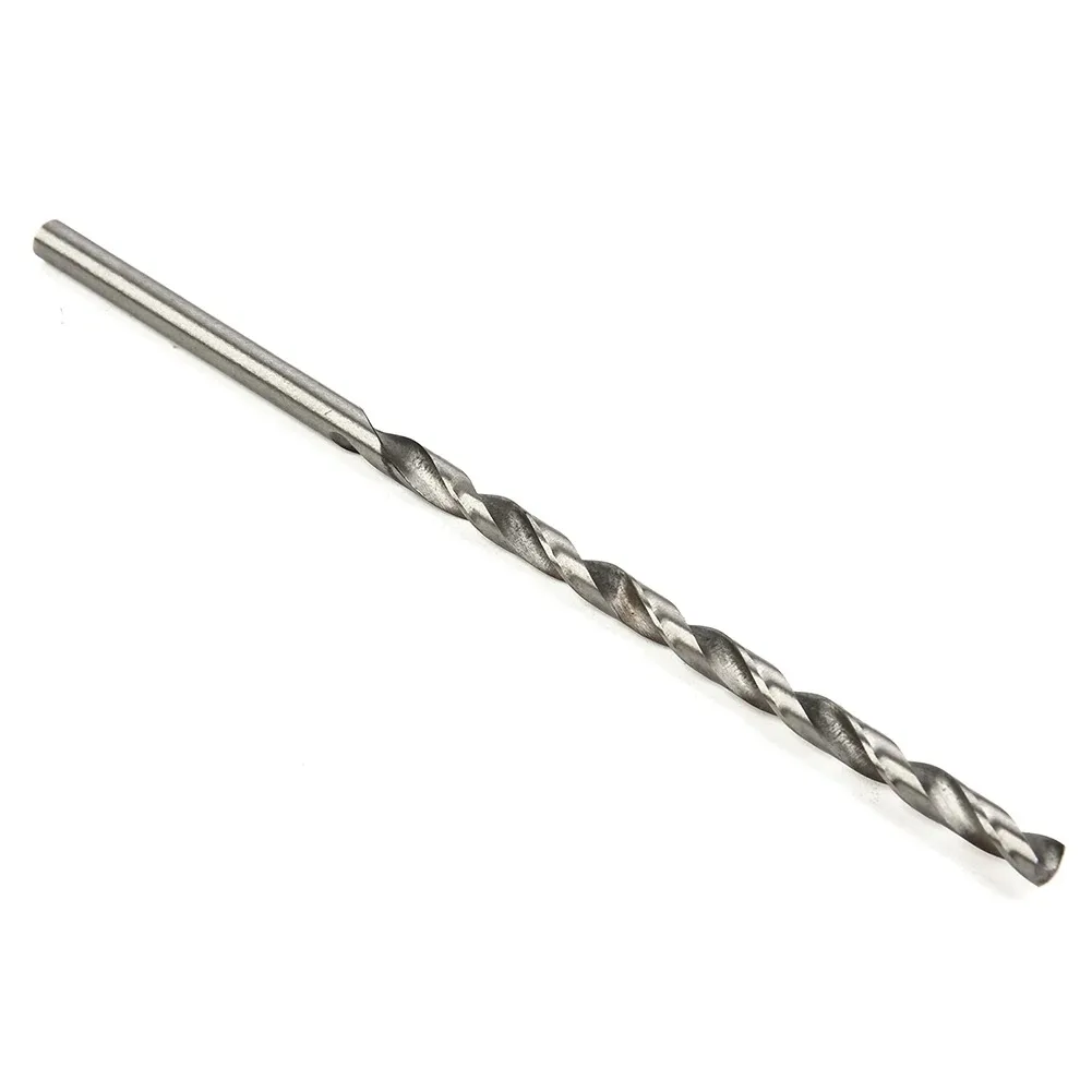5Pcs Extra Long HSS Drill Bit Set 150mm Length 2mm 3mm 3.5mm 4mm 5mm Twist Drill Bits for Wood Aluminum Plastic