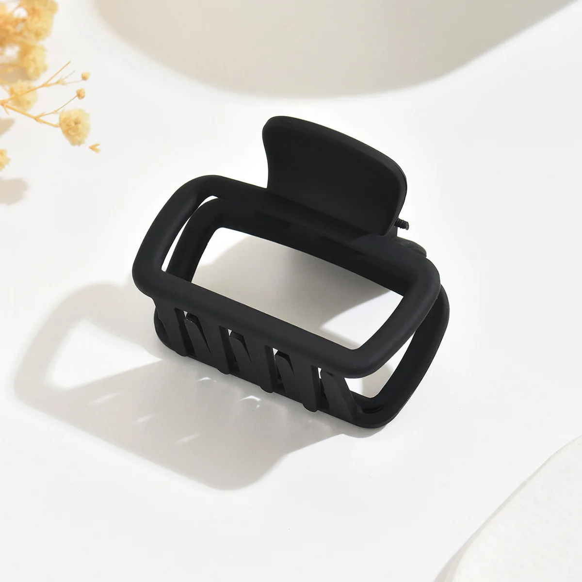 4pcs Women's Square Lightweight Hair Claw Clip Set