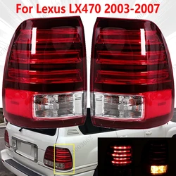 LED Outer Tail Light For Lexus LX470 2003-2007 Rear Warning Lamp Rear Bumper Brake Light Reversing Light Turn Signal Lamp