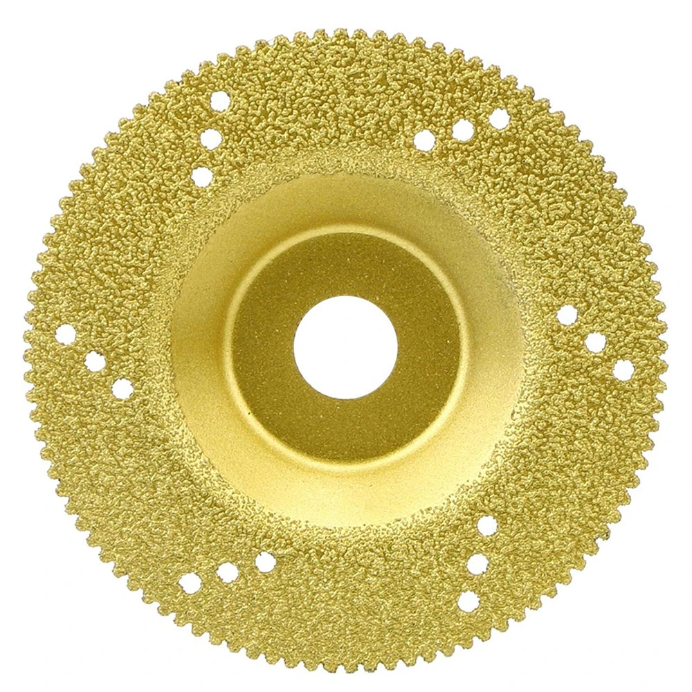 Diamante Serra de Corte Disco de Moagem Metal Ferro Fundido Mármore Borda de Telha Cerâmica Roda de Fibra de Vidro 100×25 mm