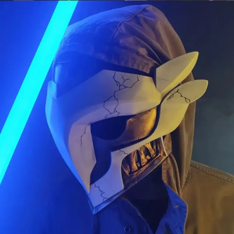

FC6Game Arcane Ekko Cosplay Masks Helmet the Boy Who Shattered Time Cos Play Accessory Masks Men Women Halloween Male Party@FC8！