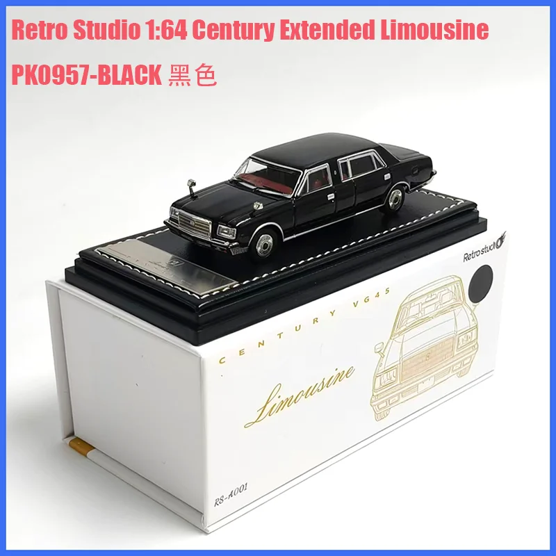 レトロスタジオ合金 1:64 センチュリーエクステンデッドリムジンカー